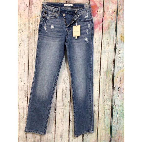 NWT KanCan JEAN High Rise Straight Size 24 NEW 💕 - Picture 7 of 13